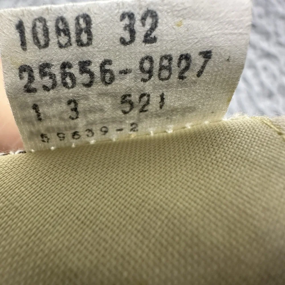 Vintage 1980's Levis Trimcut‎ Linen Pants Size 32x36 Preppy Flat Front
